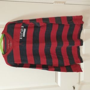 Tommy Hilfiger boys striped long sleeve shirt.